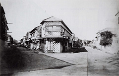 1880年頃の横浜中華街