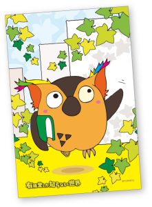 ブッコローポストカード