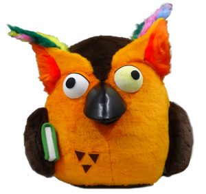 ブッコローが正面を向いている