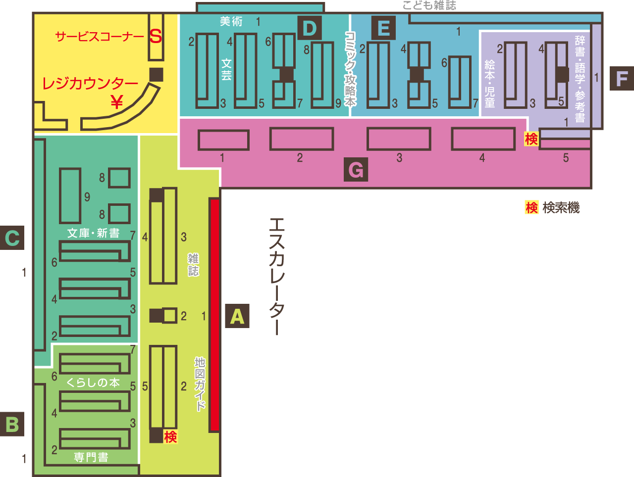 フロアマップ