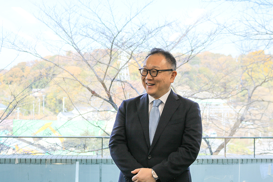社長近影