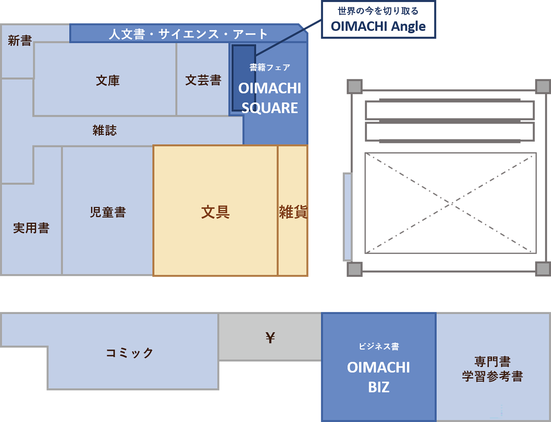 アトレ大井町店、2025年6月5日以降のフロアマップ