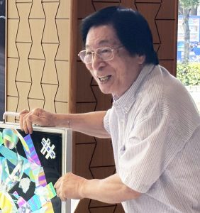 先生の近影