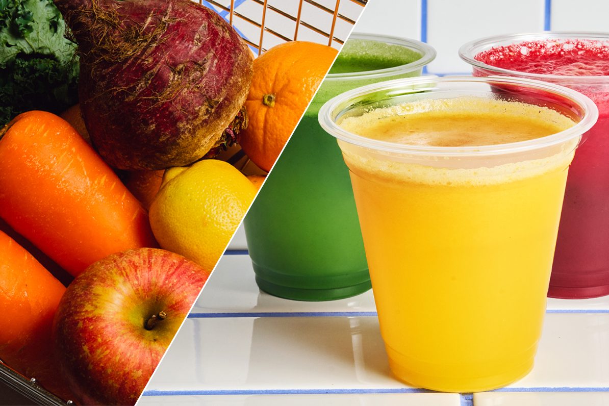 コールドプレスジュースのイメージ