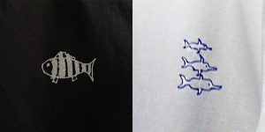 さかなのイラスト・いるかのイラスト