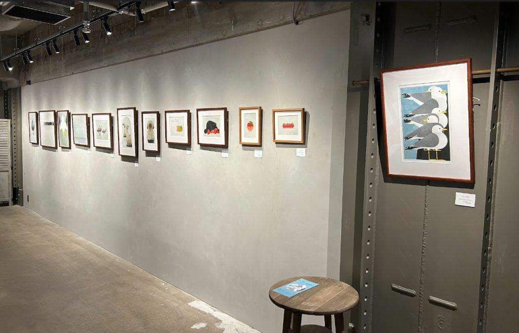 展示風景、ギャラリー内の様子の写真
