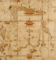 称名寺絵図(部分)