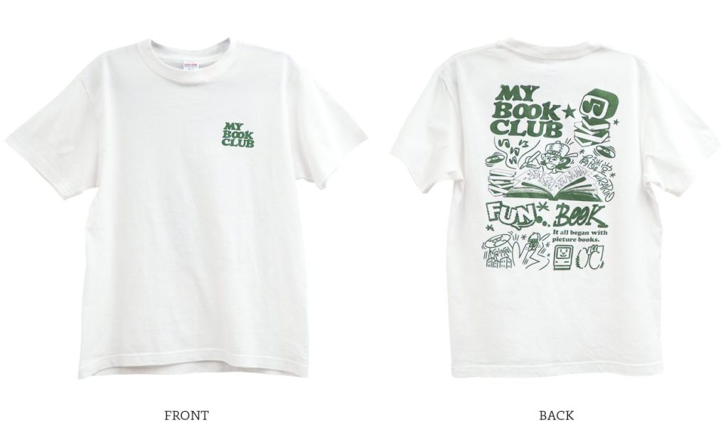 Tシャツ前身ごろ・後ろ見ごろ