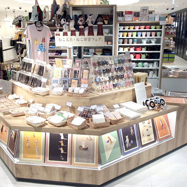 ねこ文具・ねこ雑貨 STORY STORY 新宿 有隣堂