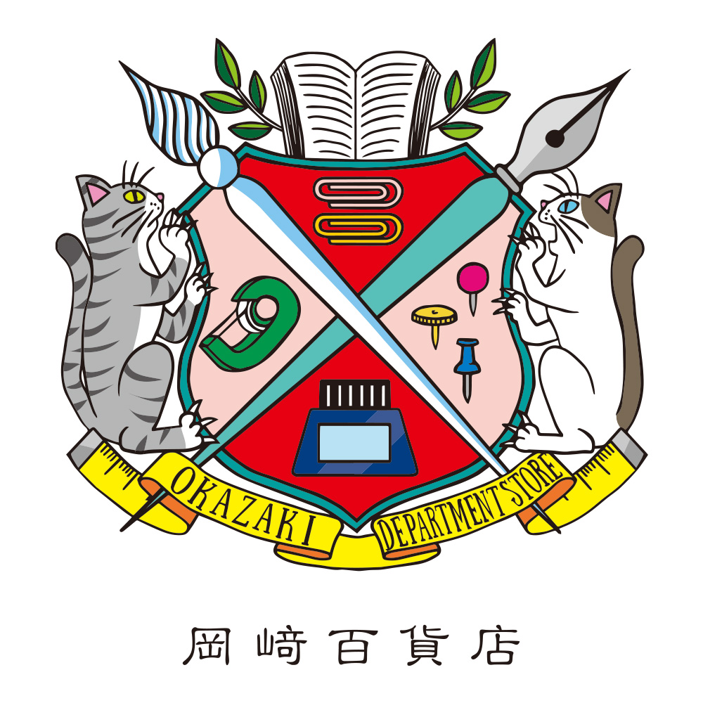 岡﨑百貨店ロゴ