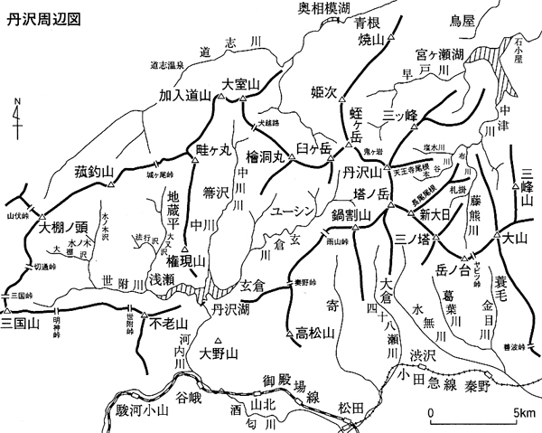 丹沢山塊 第３版/日地出版/奥野幸道