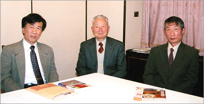 左から、西川武臣氏・沼謙吉氏・馬場喜信氏