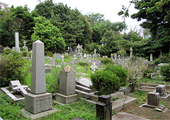山手の横浜外国人墓地