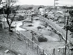 万田貝殻坂貝塚全景