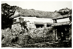 小田原城二の丸の銅門渡櫓と住吉門