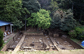 東勝寺跡