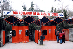 スペイン・マドリード動物園のゲート