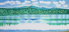 「山湖」 1947年