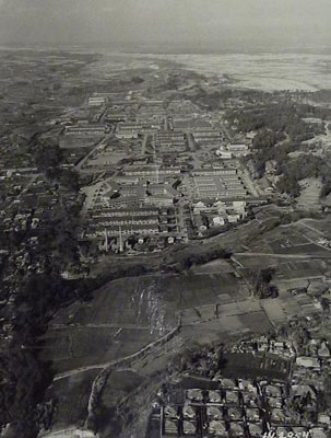 1950年代のキャンプ座間全景