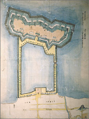 神奈川台場図　安政6年