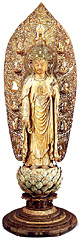 称名寺本尊の弥勒菩薩立像