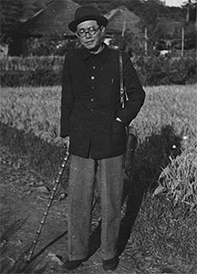 獅子文六(戦時中)県立神奈川近代文学館所蔵