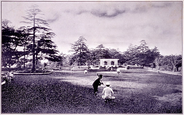 震災後の山手公園