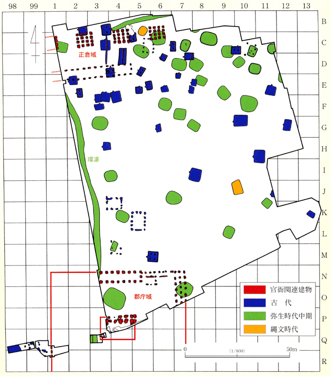 遺跡全体図