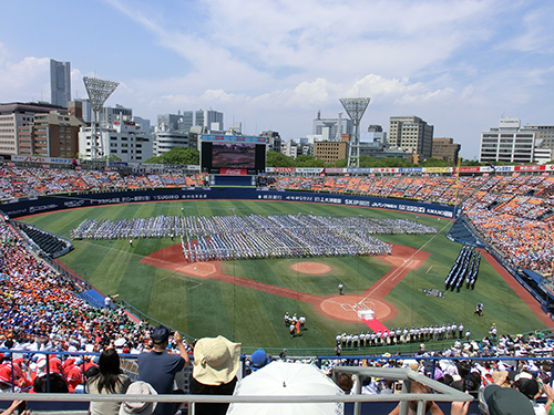 全国高等学校野球選手権神奈川大会開会式（2014年）