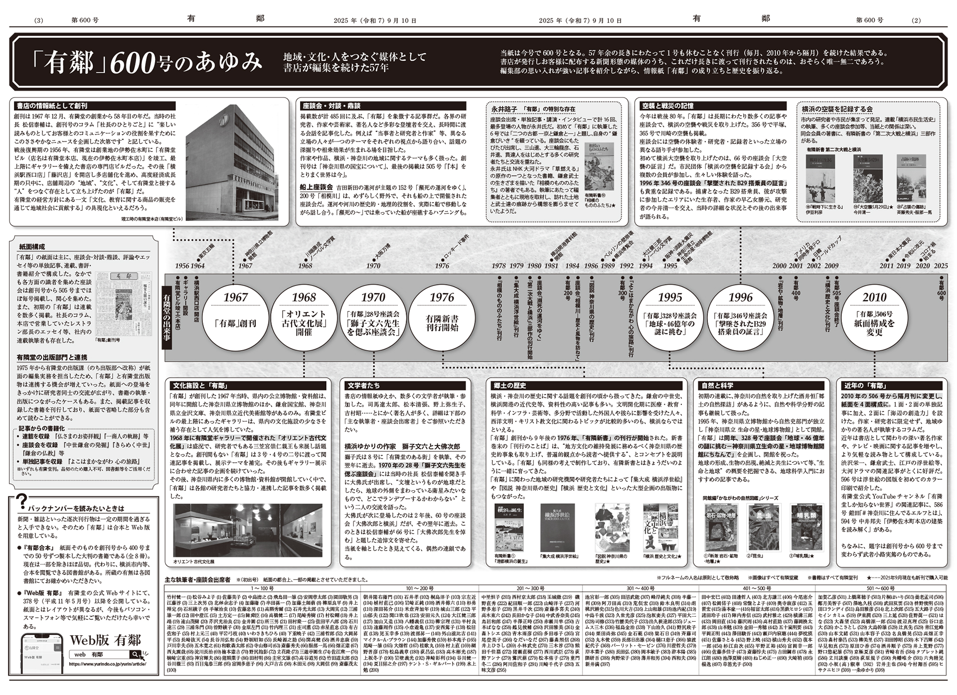 600号2～3面の見開きイメージ